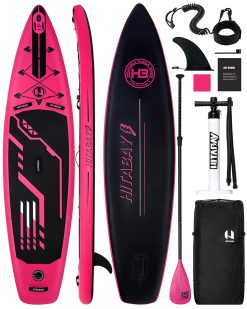 Stand Up Paddle Board Gonflable Adulte avec Accessoires Complet Sup Table Max.150 kg Sup Gonflable pour Débutants et Professionnels
